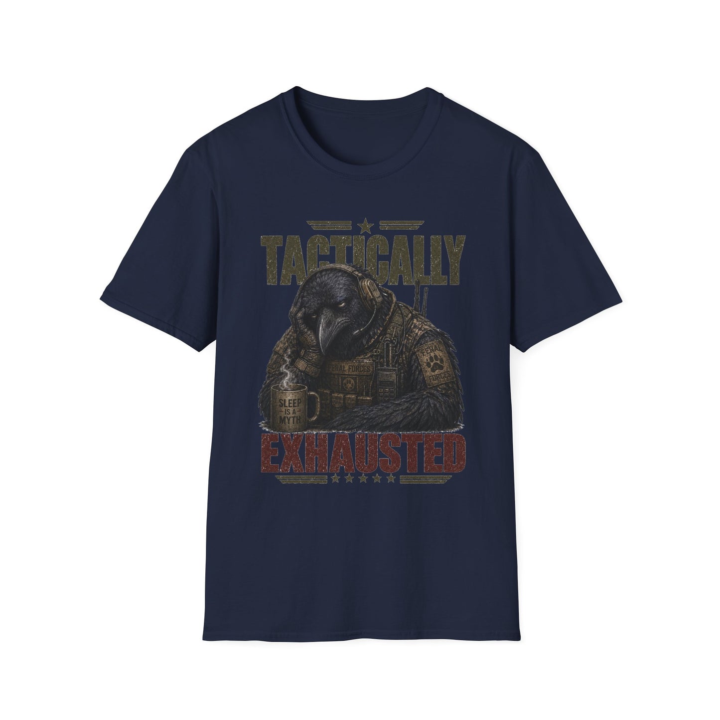 TACTICALLY EXHAUSTED TEE