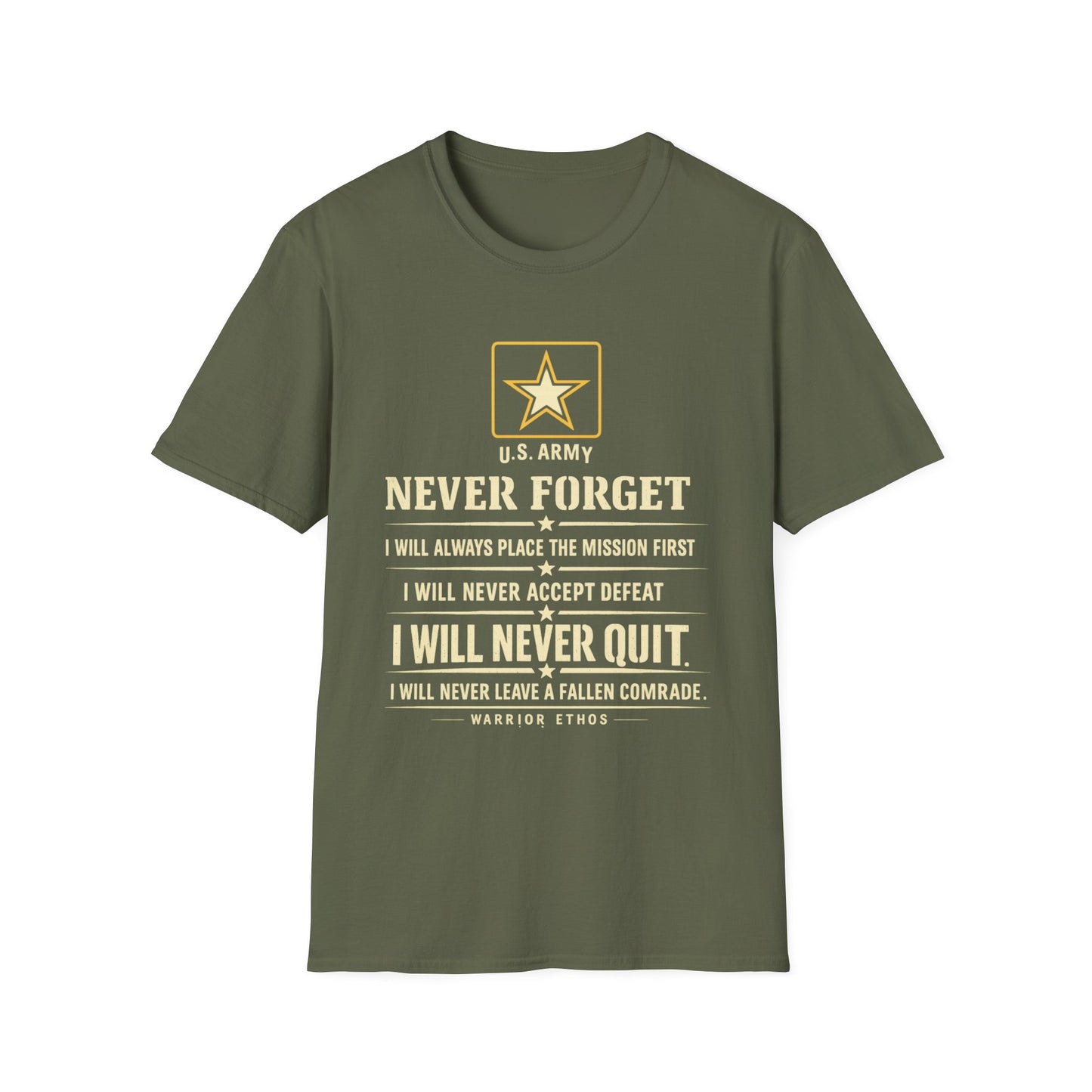 I WILL NEVER QUIT TEE