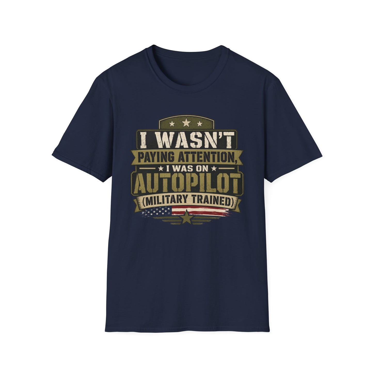 I WAS ON AUTOPILOT TEE