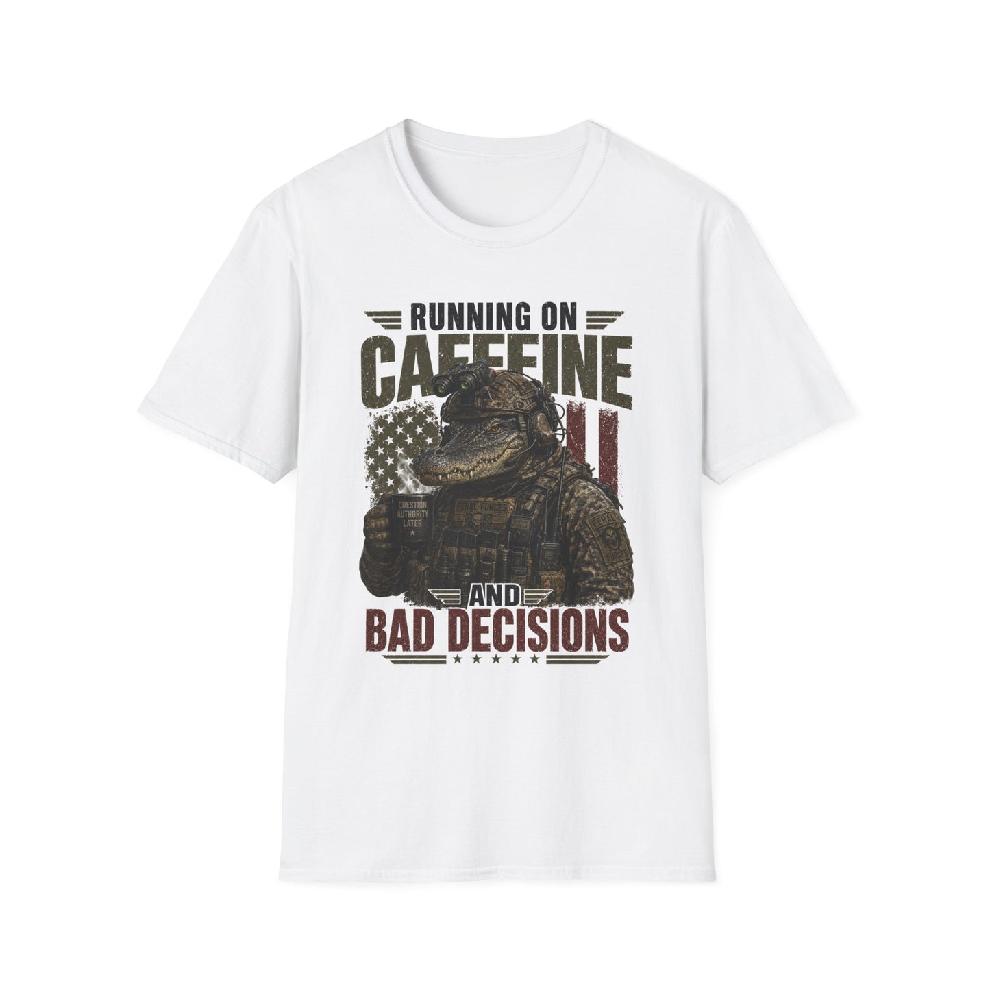 RUNNING ON CAFFEINE TEE
