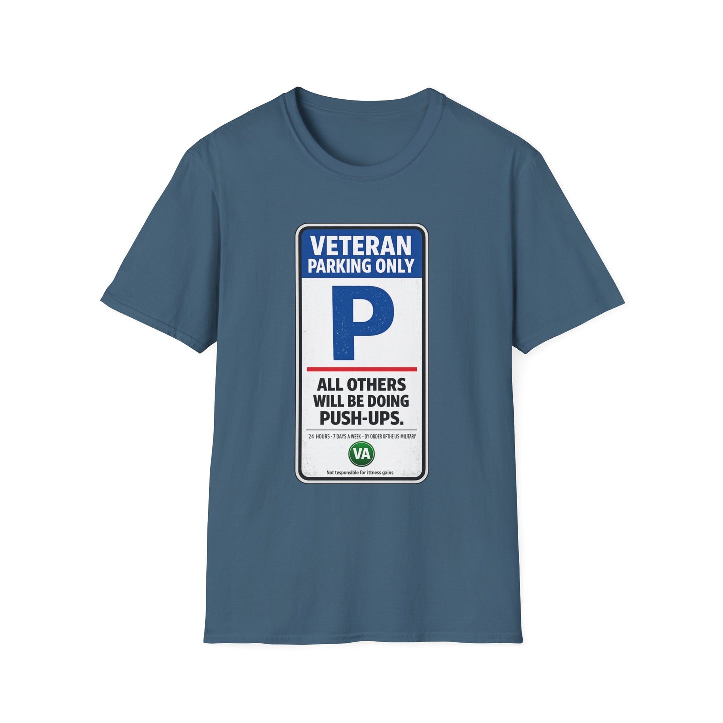 VETERAN PARKING ONLY TEE