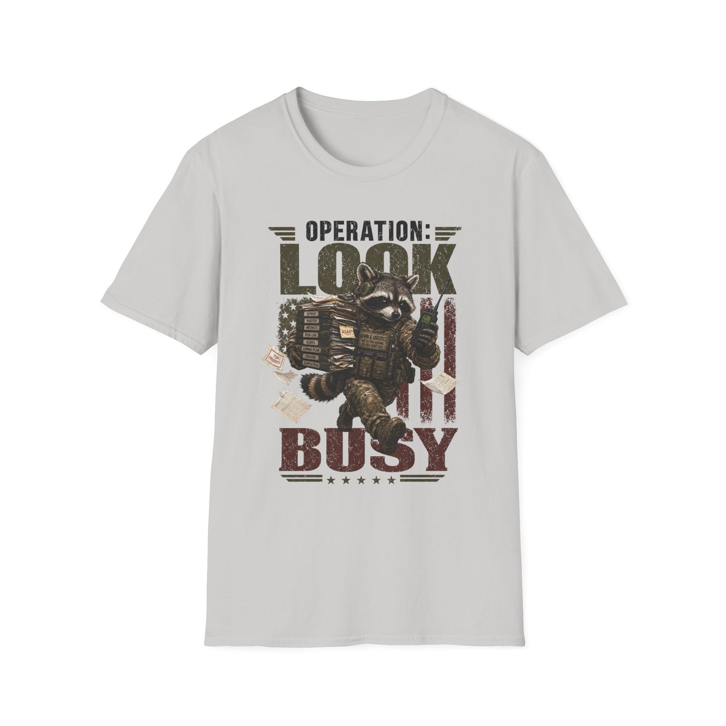 LOOK BUSY TEE
