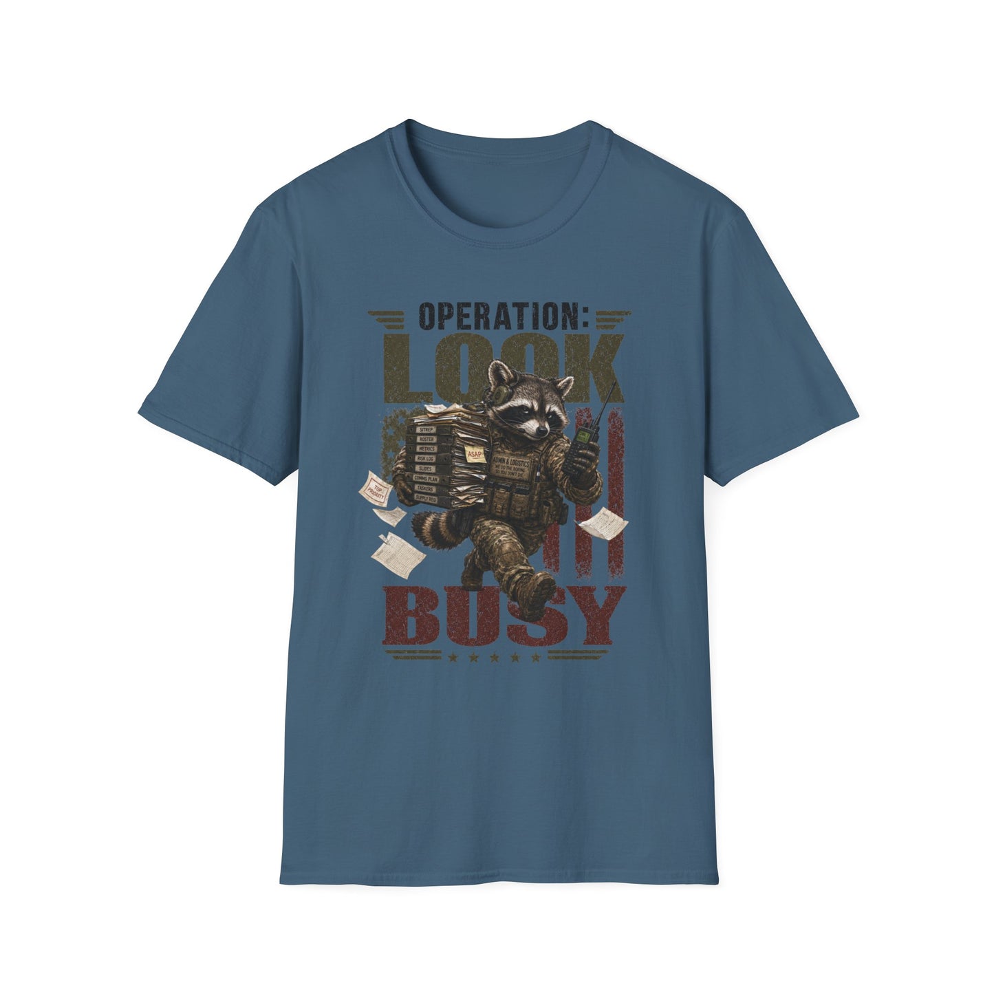 LOOK BUSY TEE