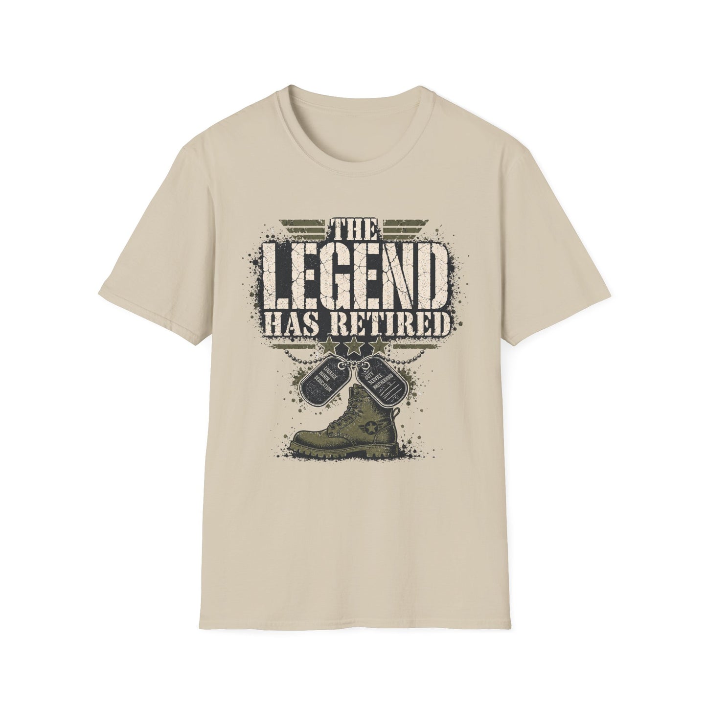 THE LEGEND HAS RETIRED TEE