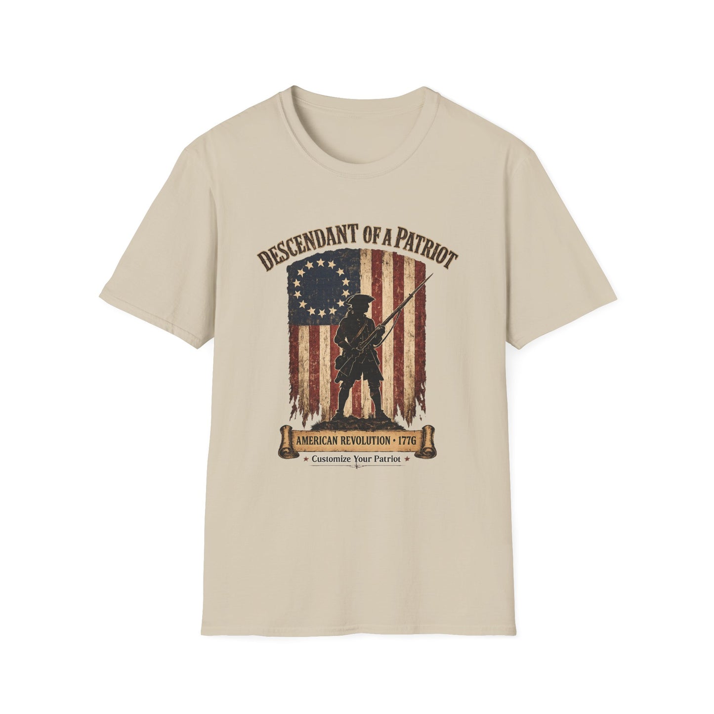DESCENDANT OF PATRIOT TEE
