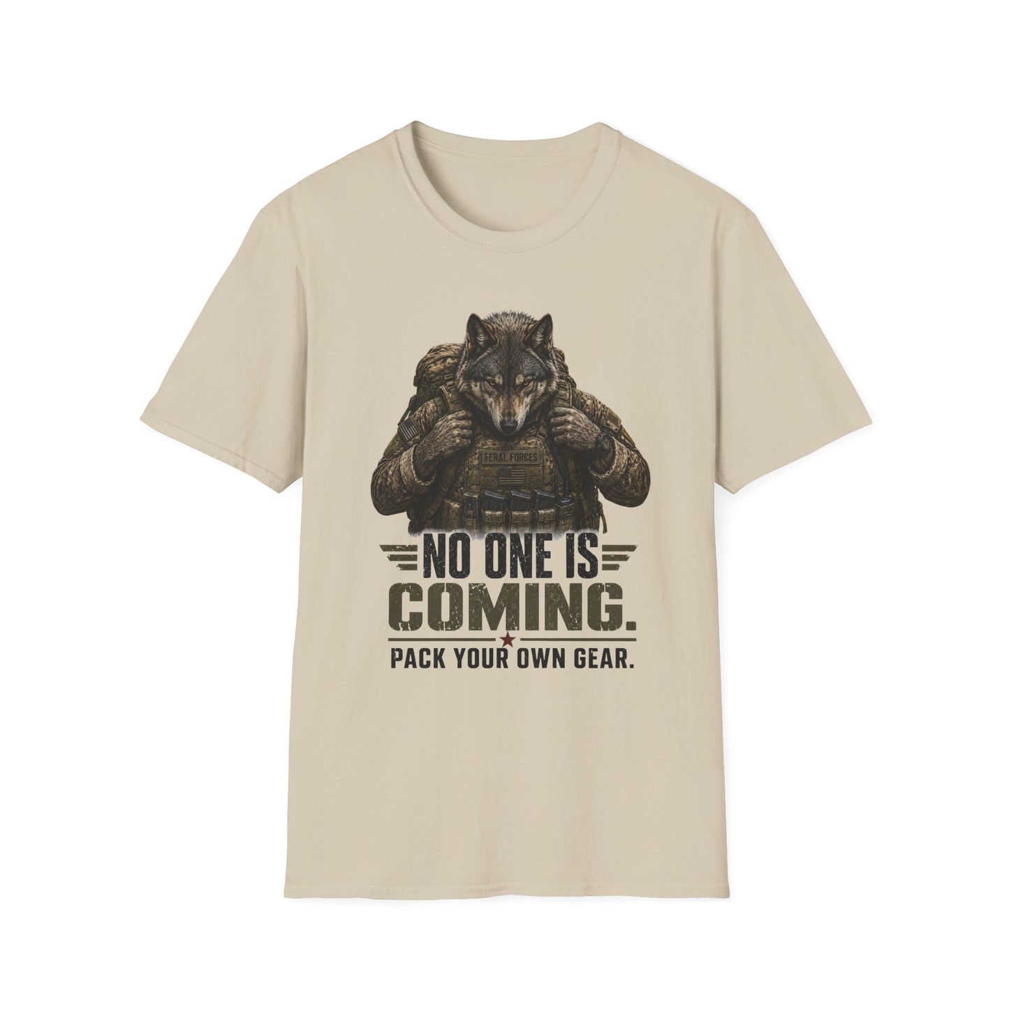 NO ONE IS COMING TEE