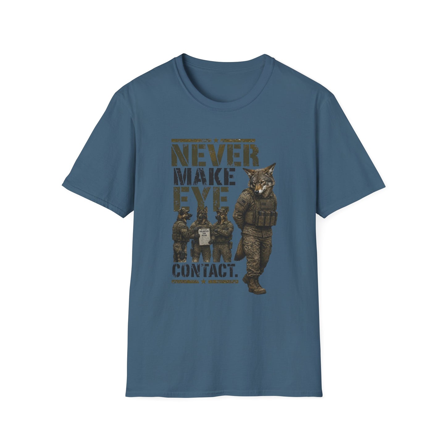NEVER MAKE EYE CONTACT TEE