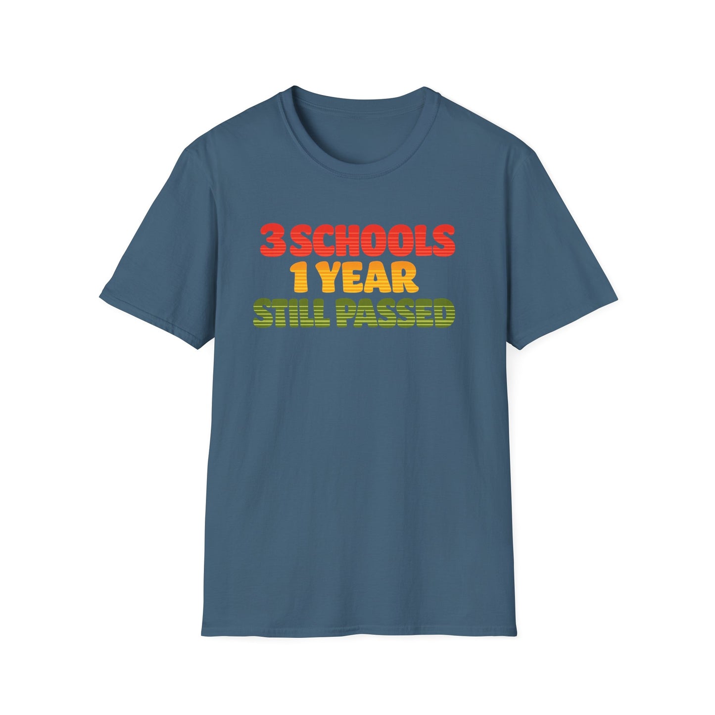 3 SCHOOLS 1 YEAR TEE