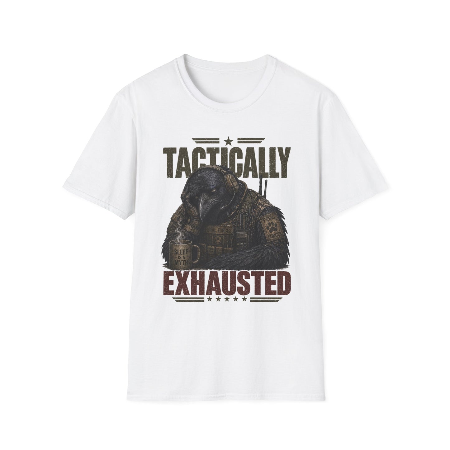 TACTICALLY EXHAUSTED TEE