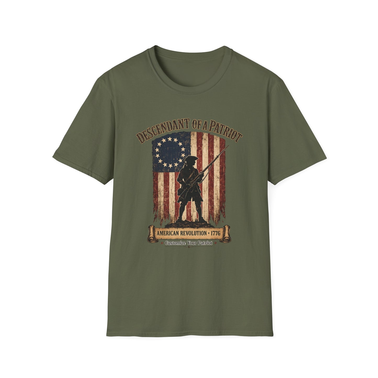 DESCENDANT OF PATRIOT TEE