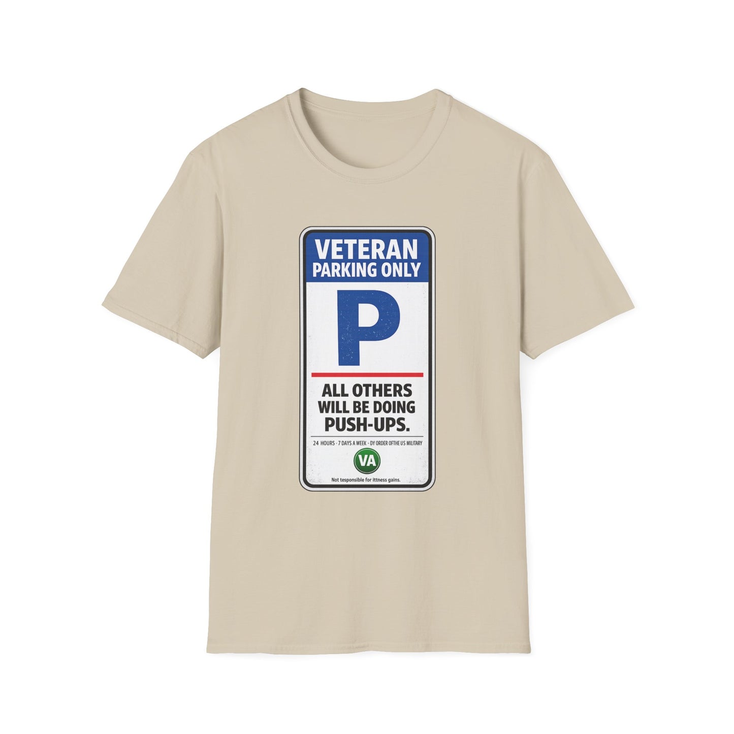 VETERAN PARKING ONLY TEE