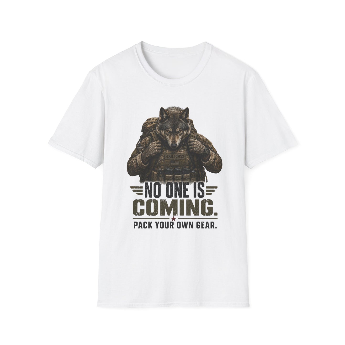 NO ONE IS COMING TEE