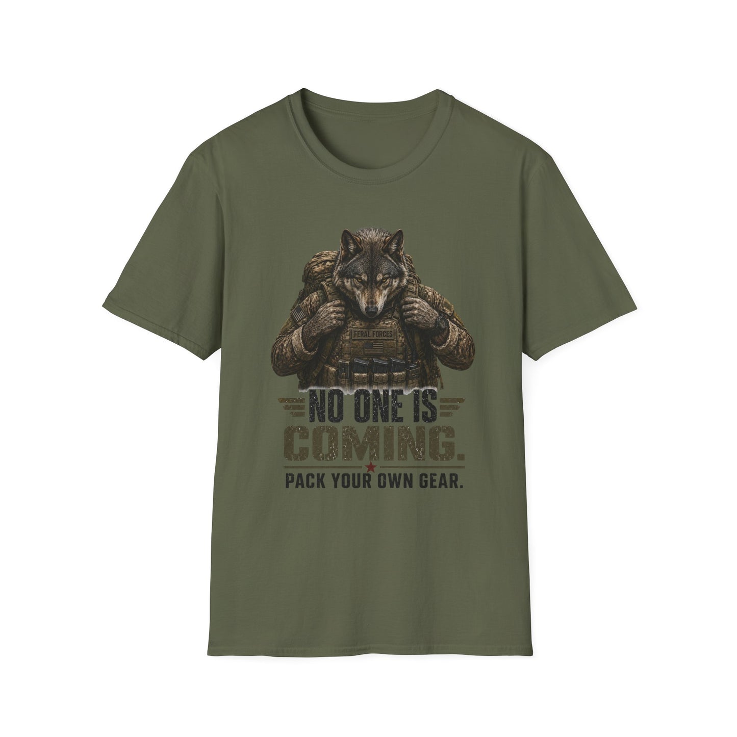 NO ONE IS COMING TEE
