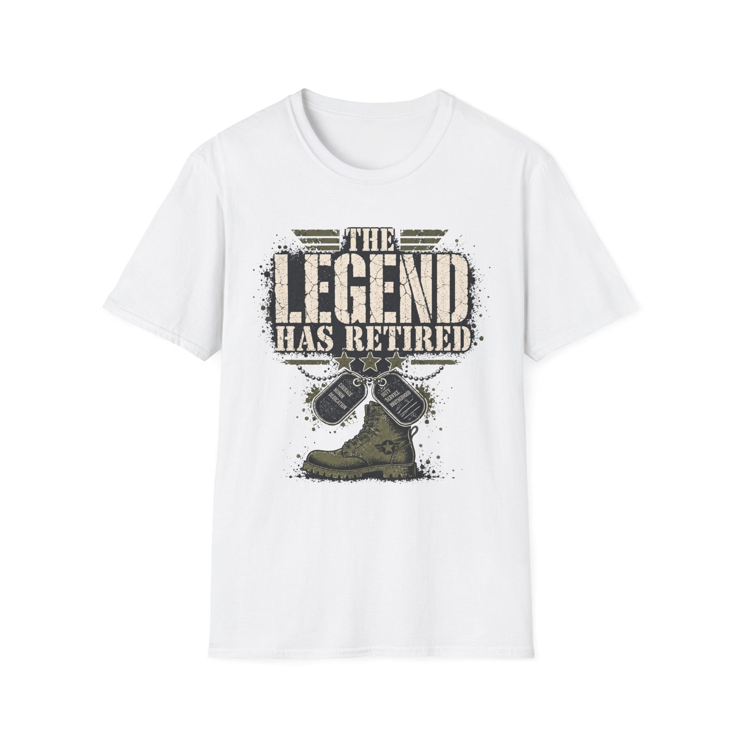 THE LEGEND HAS RETIRED TEE