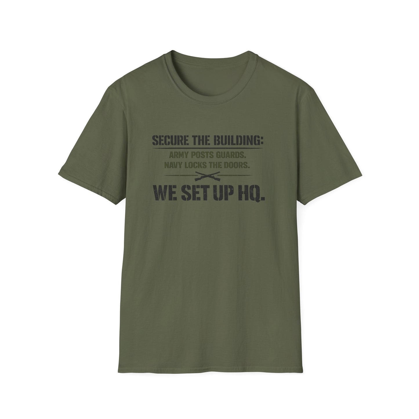 WE SET UP HQ TEE