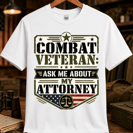 COMBAT VETERAN TEE