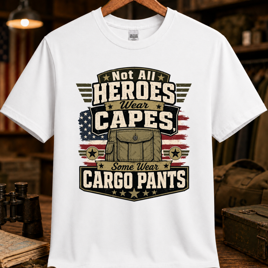 NOT ALL HEROES WEAR CAPES TEE