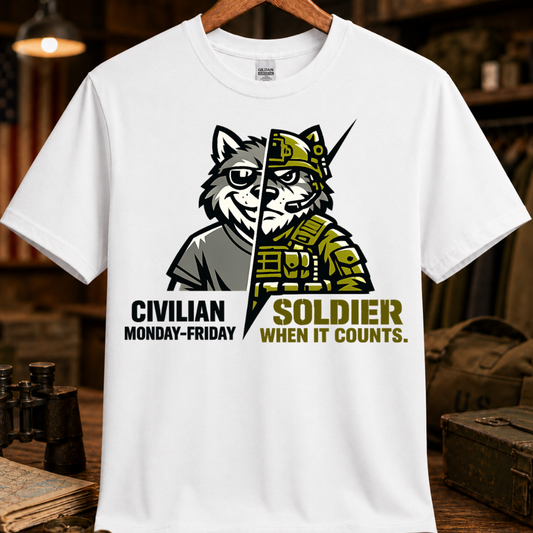 CIVILIAN/SOLDIER TEE