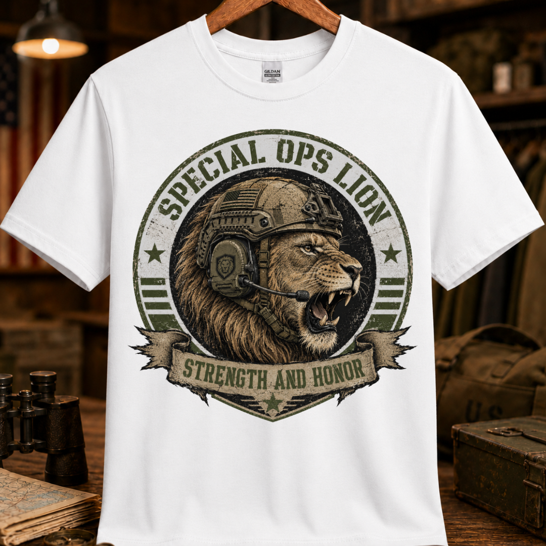 SPECIAL OPS LION TEE