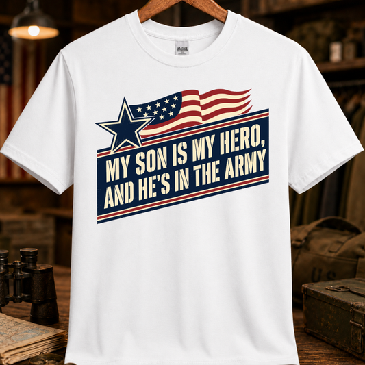 MY SON IS MY HERO TEE