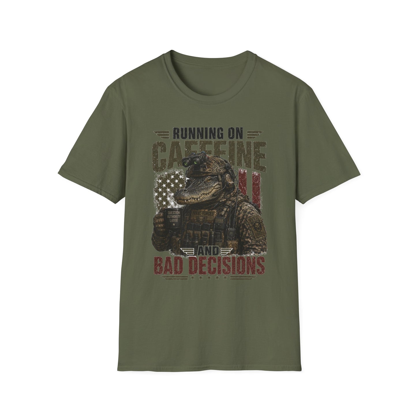 RUNNING ON CAFFEINE TEE