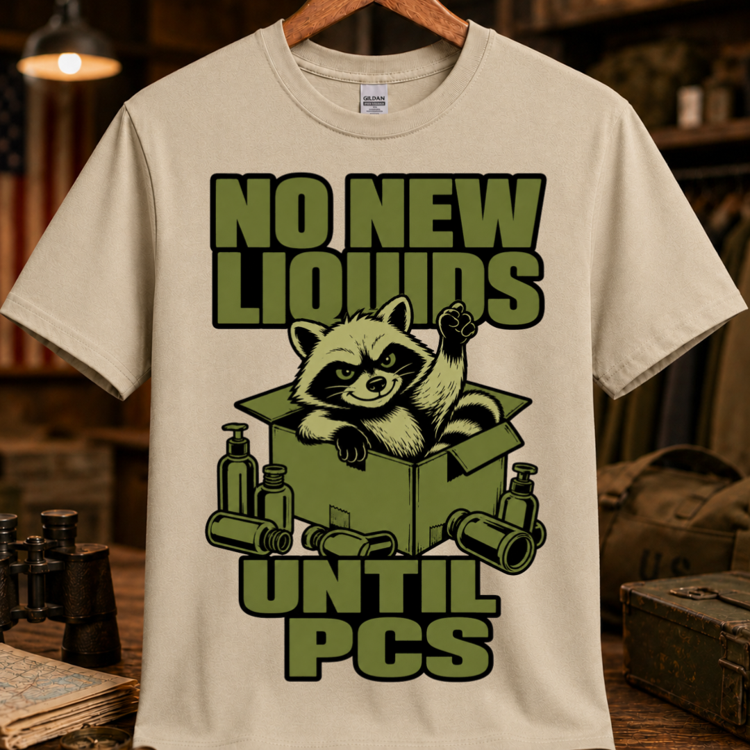 NO NEW LIQUIDS TEE