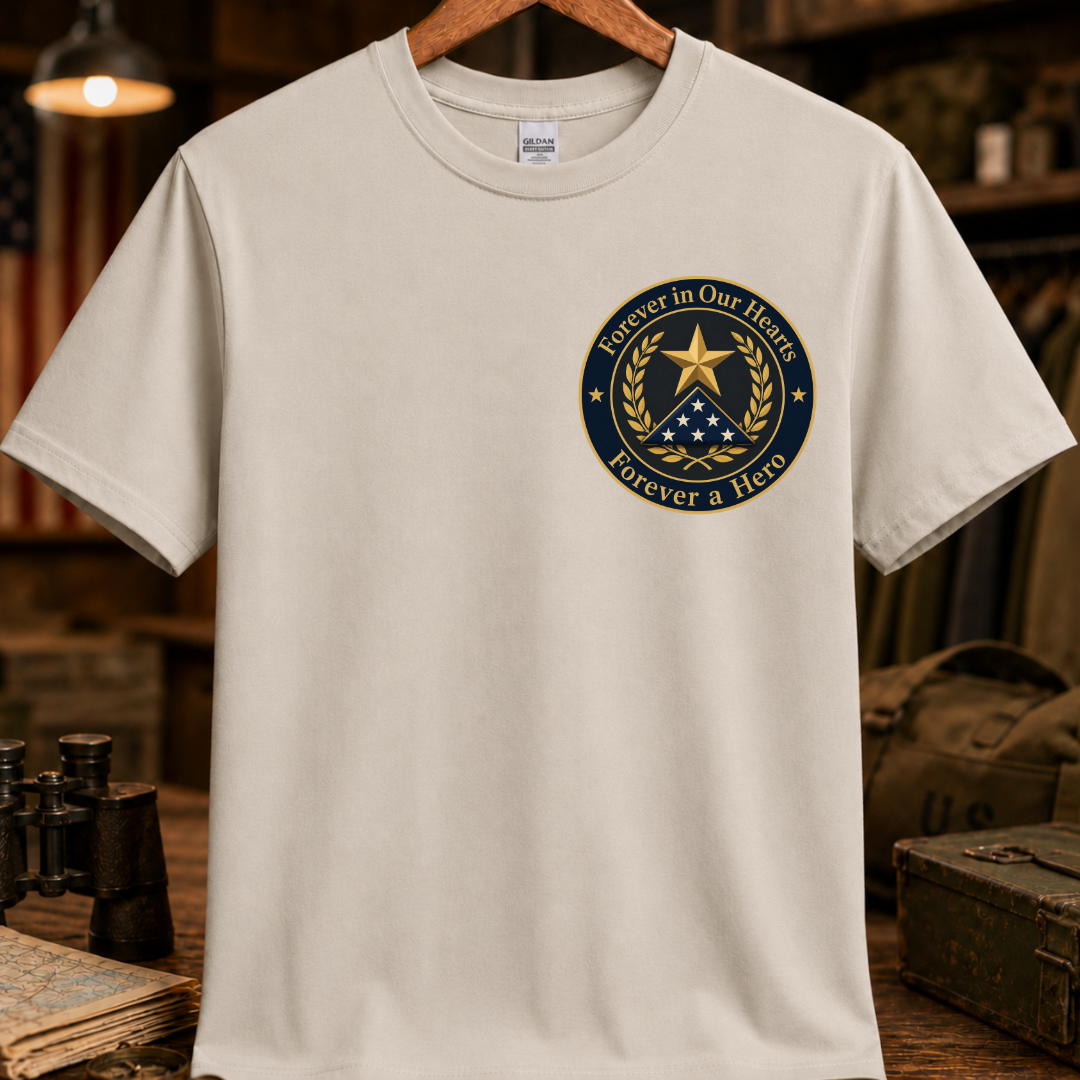 FOREVER A HERO TEE