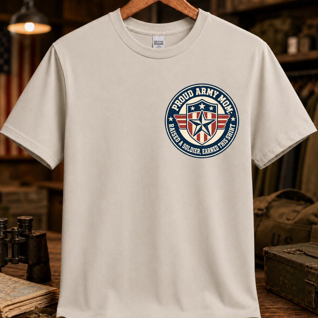 PROUD ARMY MOM TEE