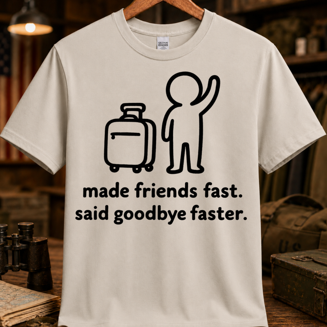 MADE FRIENDS FAST TEE