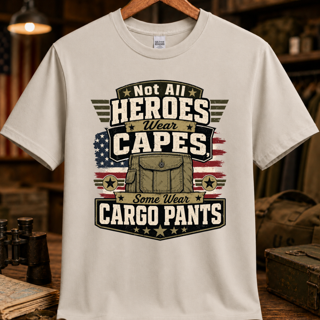 NOT ALL HEROES WEAR CAPES TEE