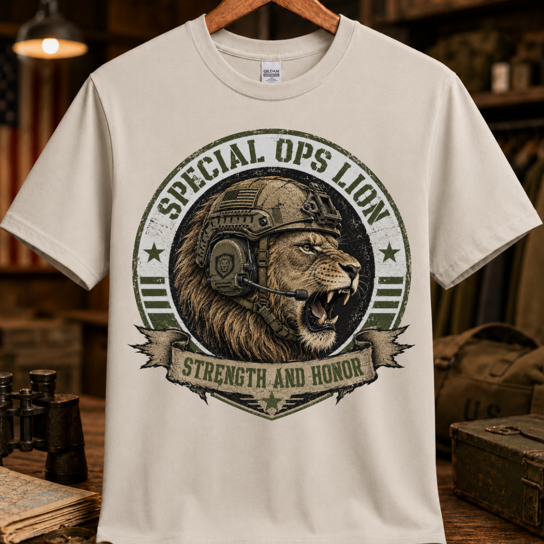 SPECIAL OPS LION TEE