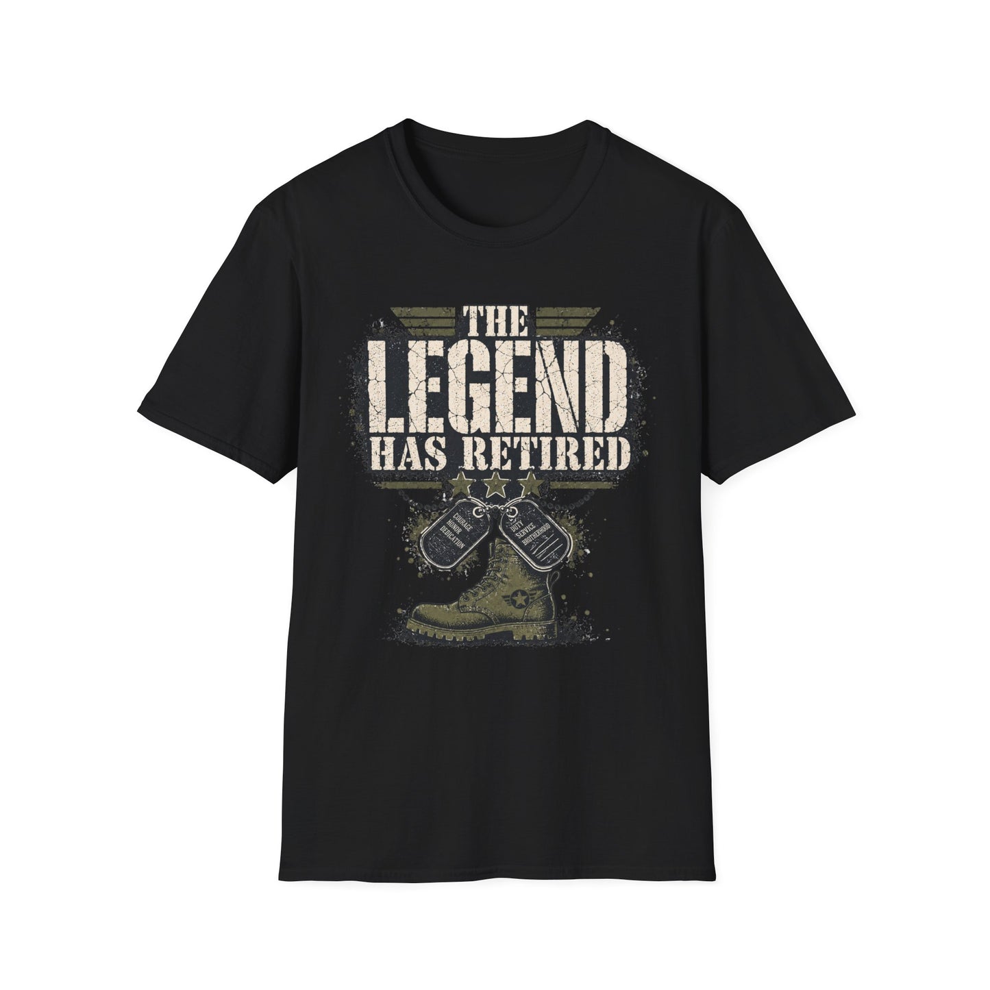THE LEGEND HAS RETIRED TEE