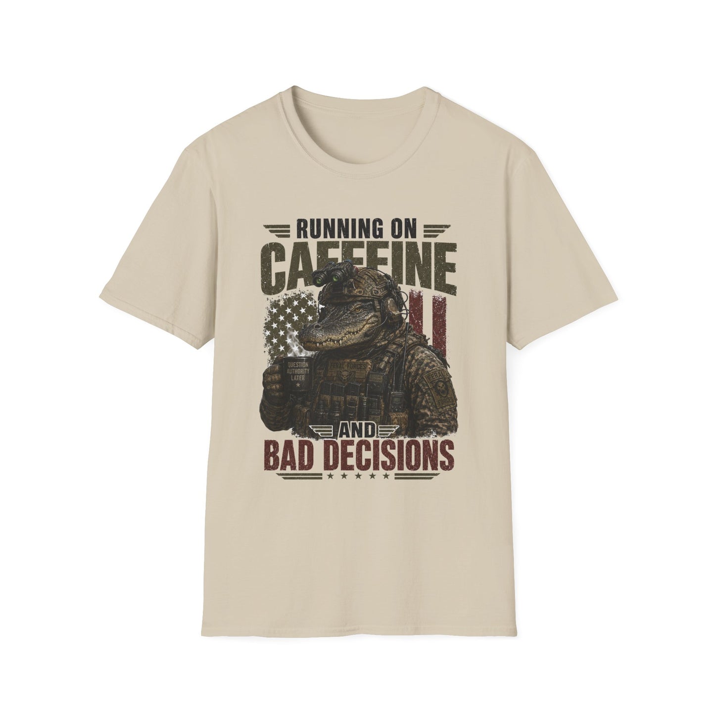 RUNNING ON CAFFEINE TEE