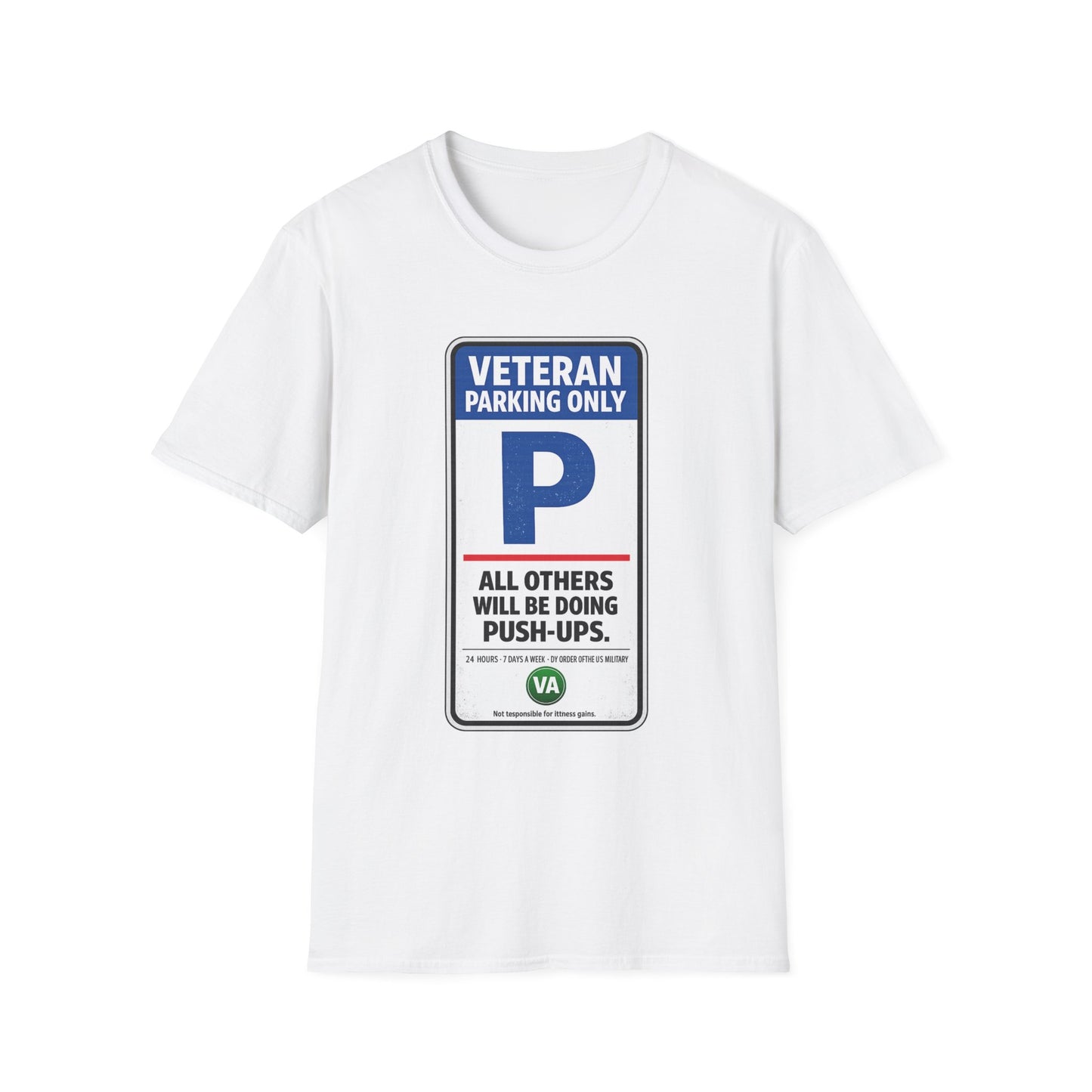 VETERAN PARKING ONLY TEE