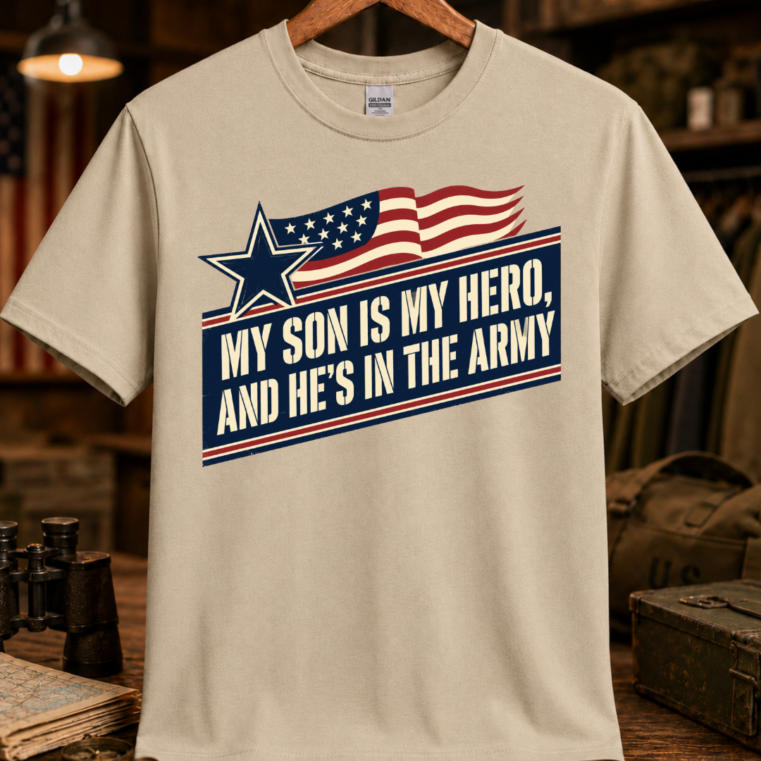 MY SON IS MY HERO TEE