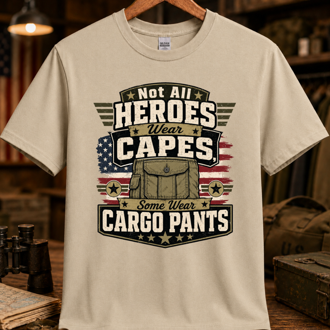 NOT ALL HEROES WEAR CAPES TEE