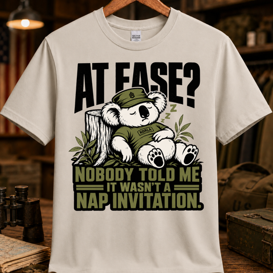 AT EASE? TEE