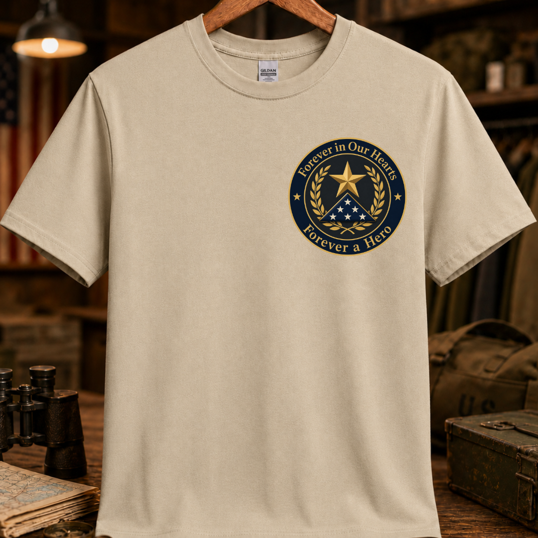 FOREVER A HERO TEE