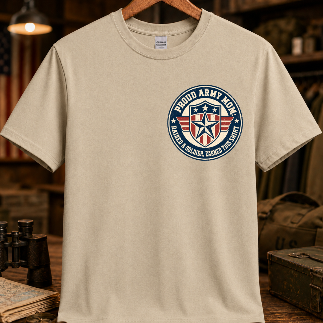 PROUD ARMY MOM TEE