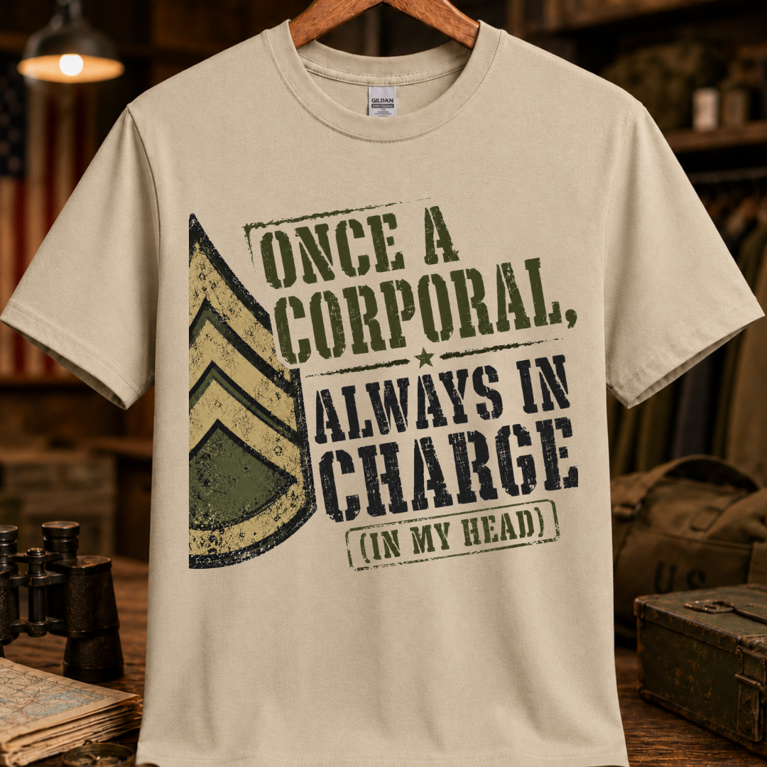 ALWAYS IN CHARGE TEE