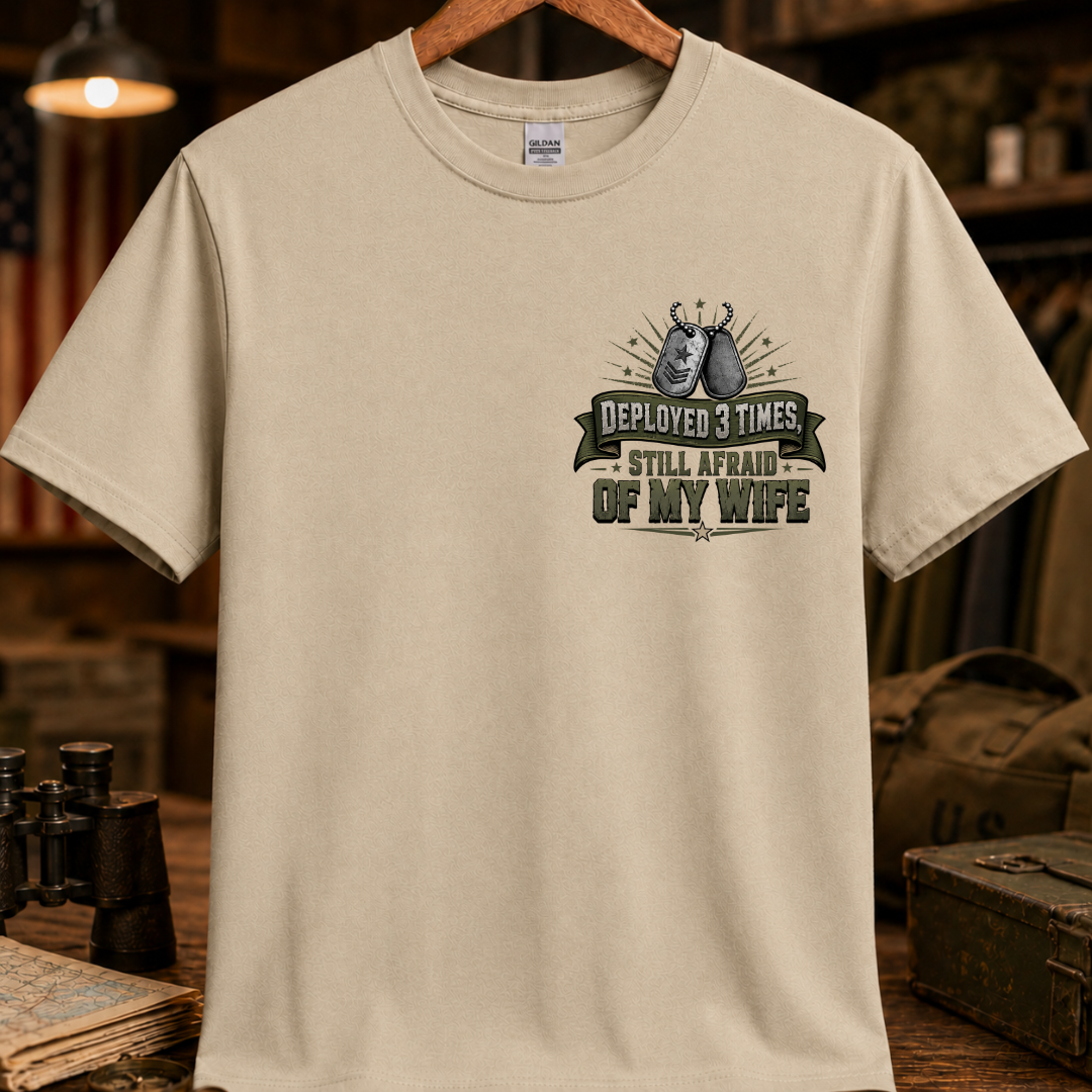 DEPLOYED 3 TIMES TEE