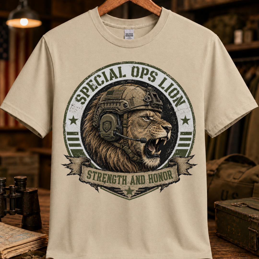 SPECIAL OPS LION TEE