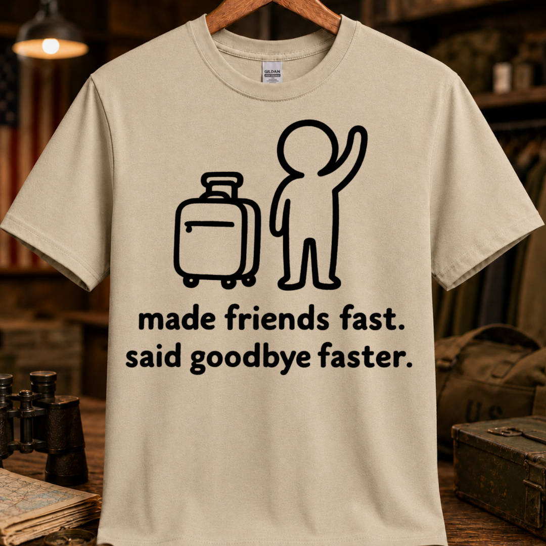 MADE FRIENDS FAST TEE