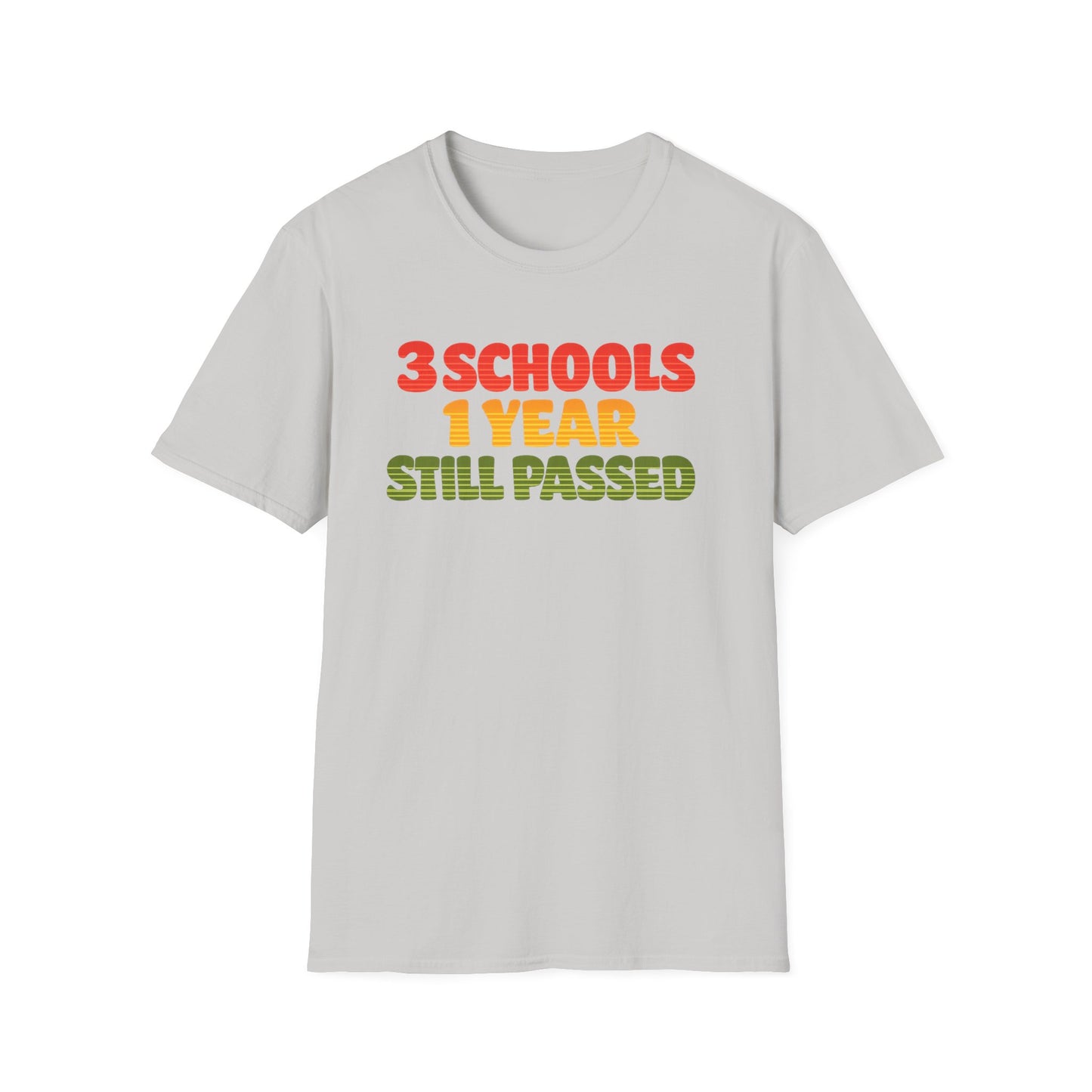 3 SCHOOLS 1 YEAR TEE