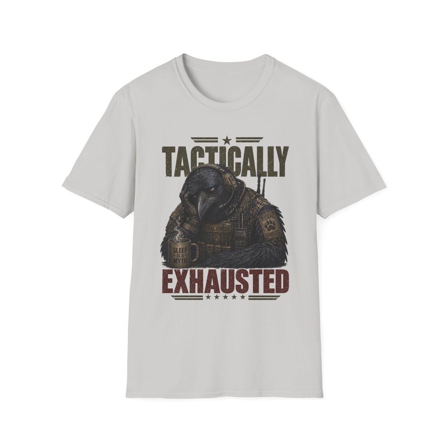 TACTICALLY EXHAUSTED TEE