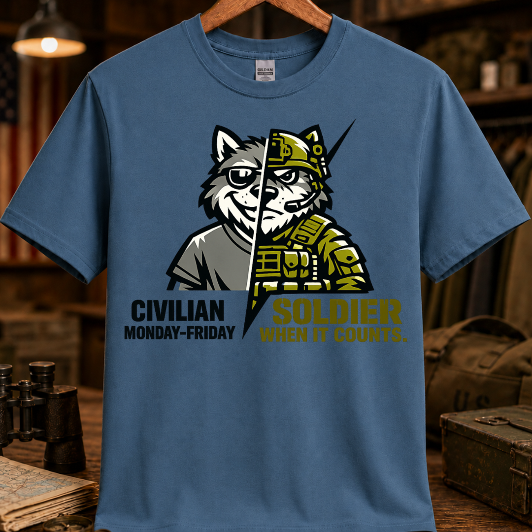 CIVILIAN/SOLDIER TEE