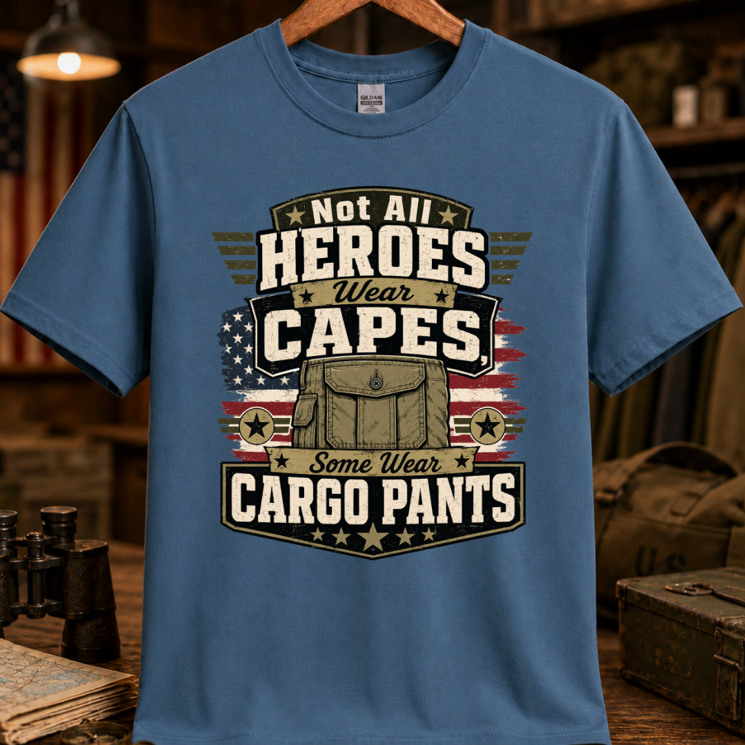 NOT ALL HEROES WEAR CAPES TEE