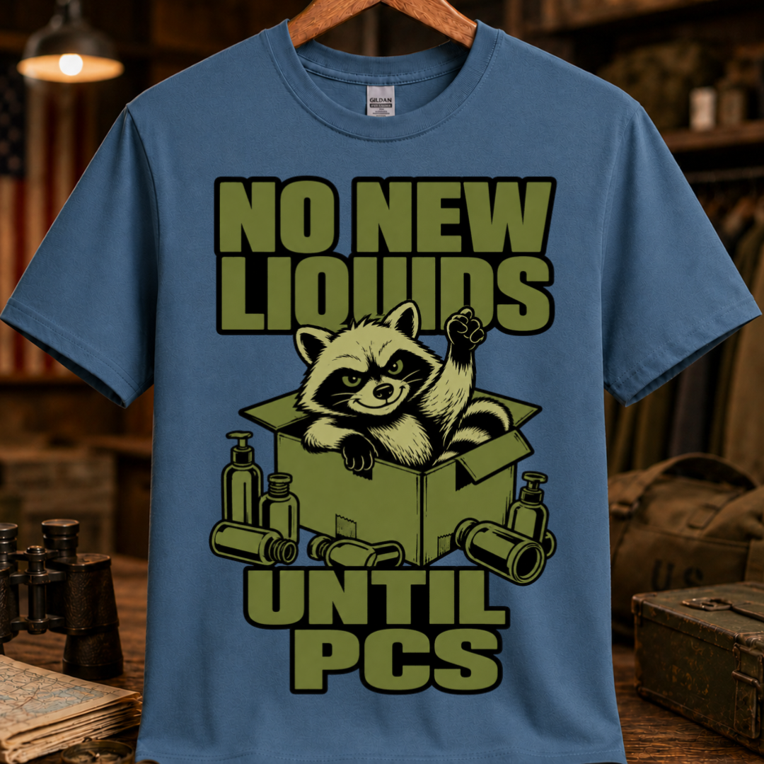 NO NEW LIQUIDS TEE