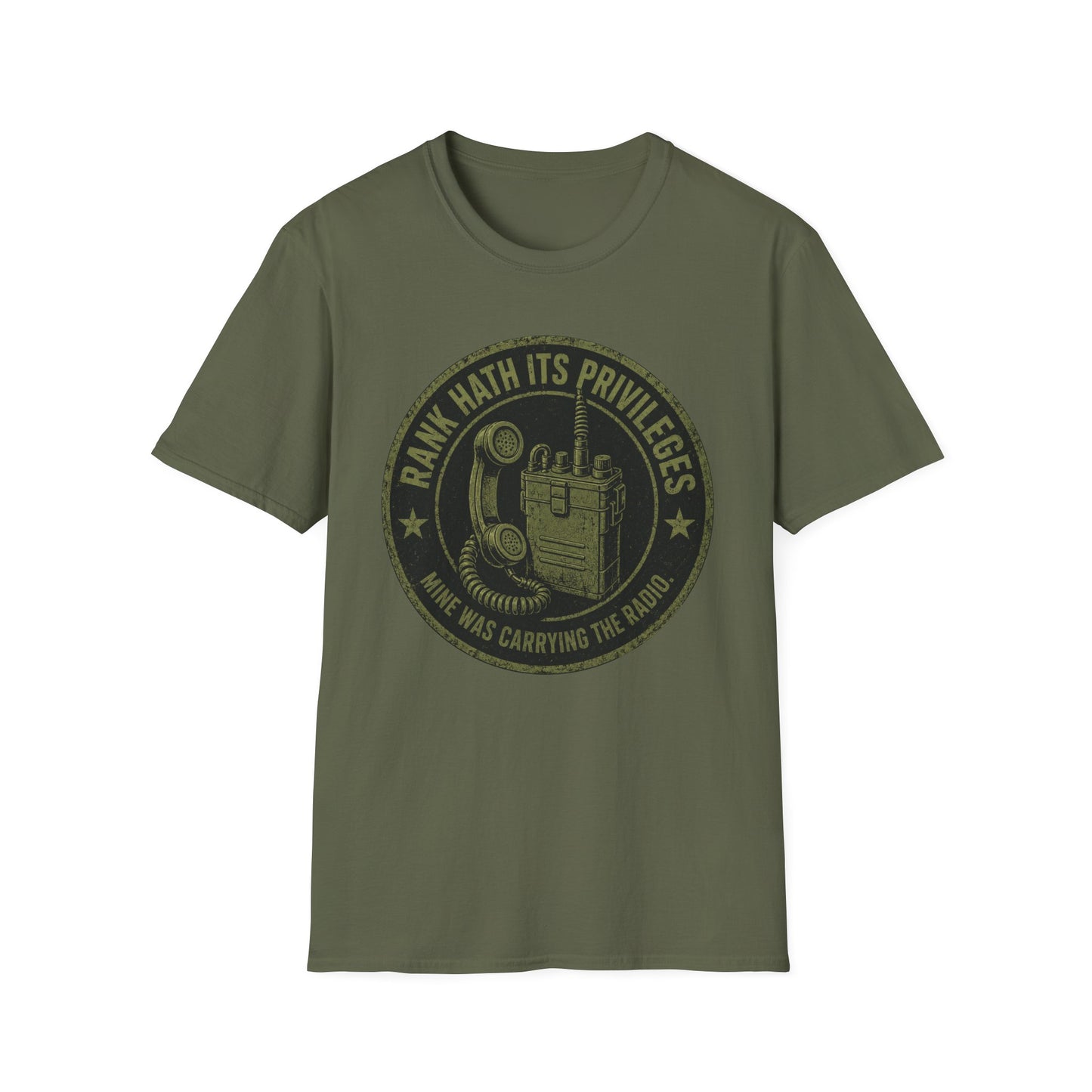 RANK HATH ITS PRIVILEGES TEE