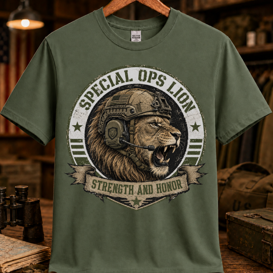 SPECIAL OPS LION TEE